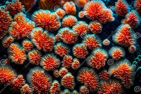 Zoanthidea:  Une symphonie de couleurs vibrantes dans les profondeurs océaniques où les polypes se dévoilent en une danse fascinante!